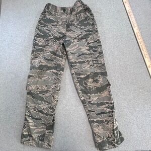 Military Surplus Cargo Pants Mens 26 Digital Tiger Stripe Camo Green‎ Utility